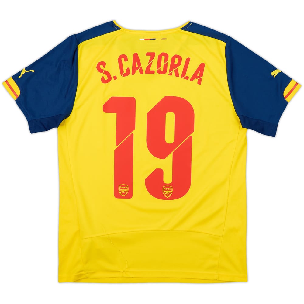 2014-15 Arsenal Away Shirt S.Cazorla #19 - 8/10 - (S)