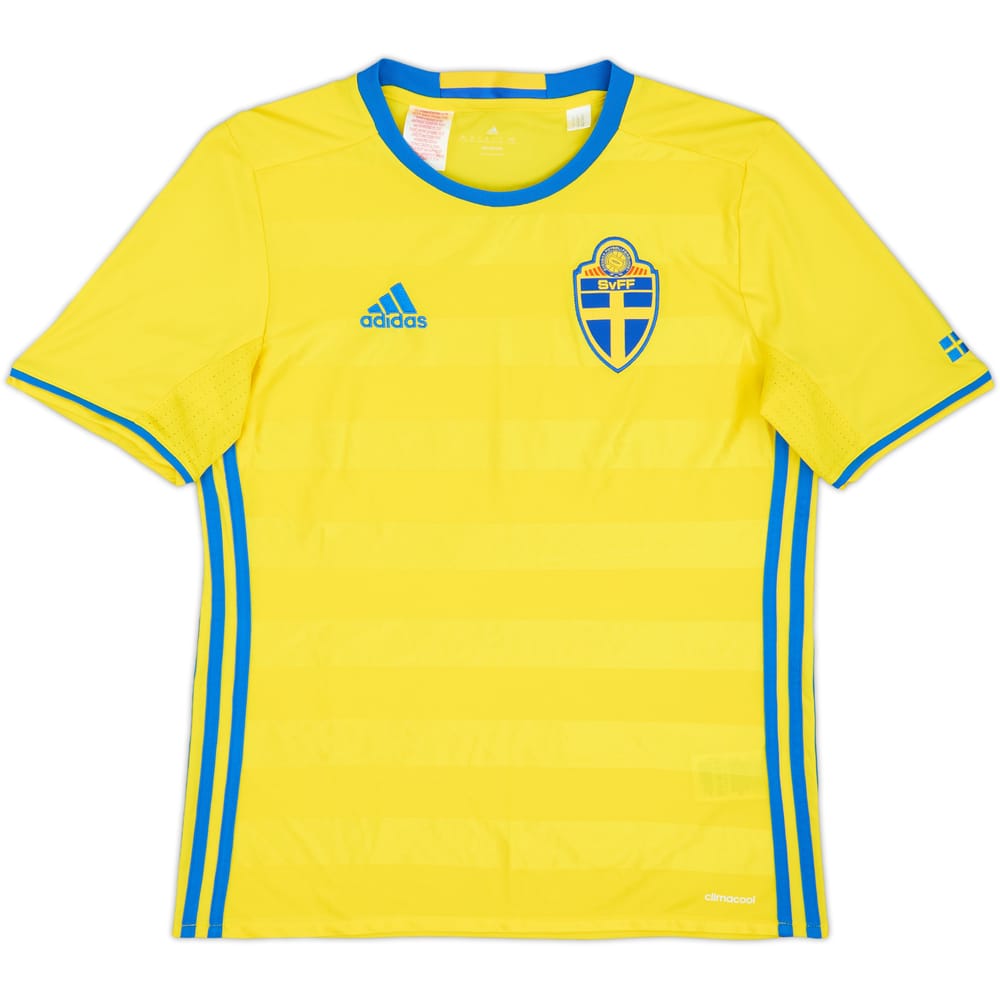 2016-17 Sweden Home Shirt - 8/10 - (XL.Boys)