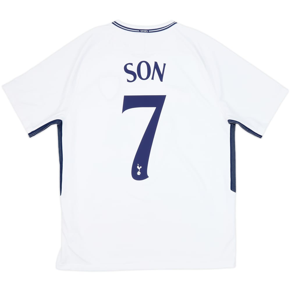 2017-18 Tottenham Home Shirt Son #7 - 10/10 - (L)