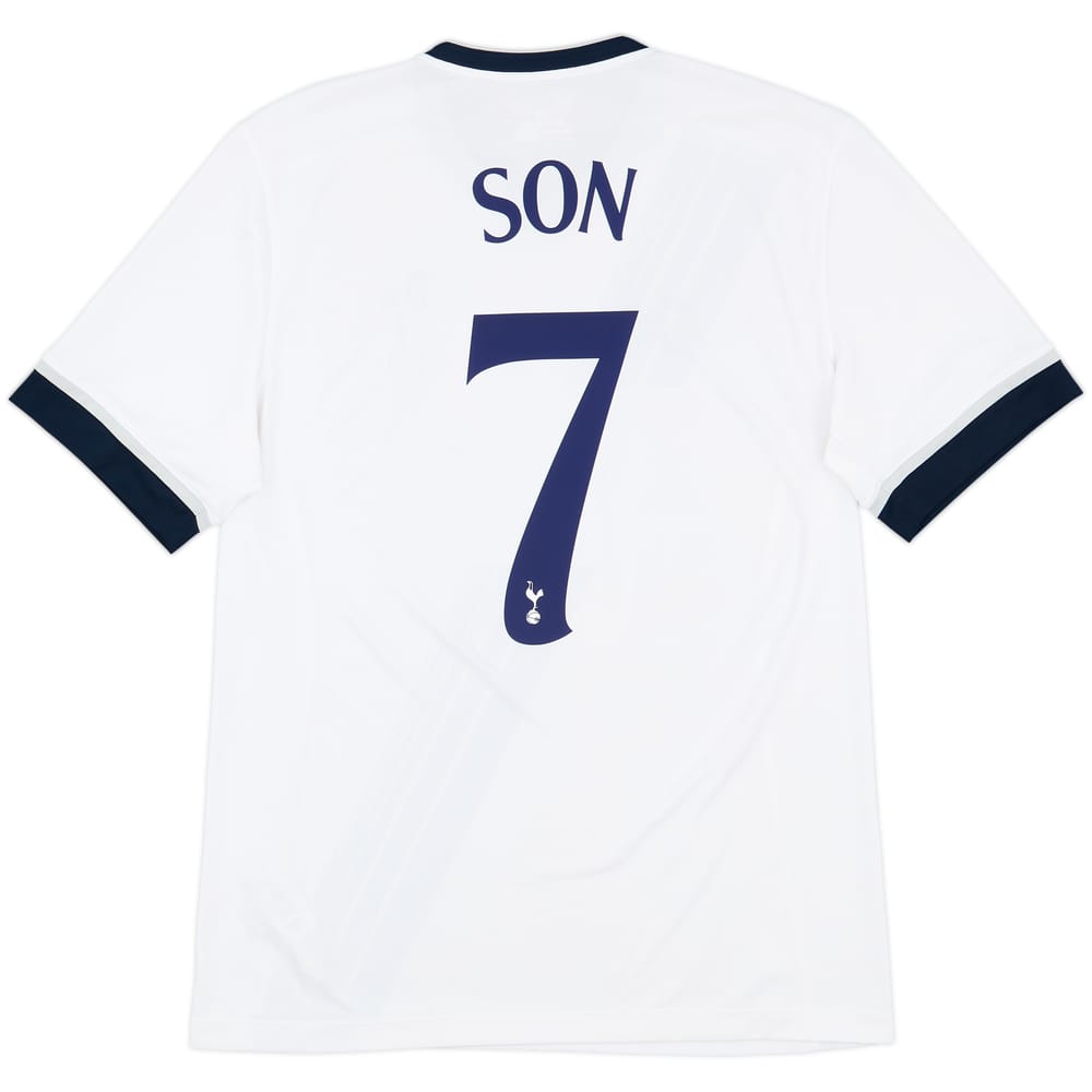 2015-16 Tottenham Home Shirt Son #7 - 9/10 - (L)