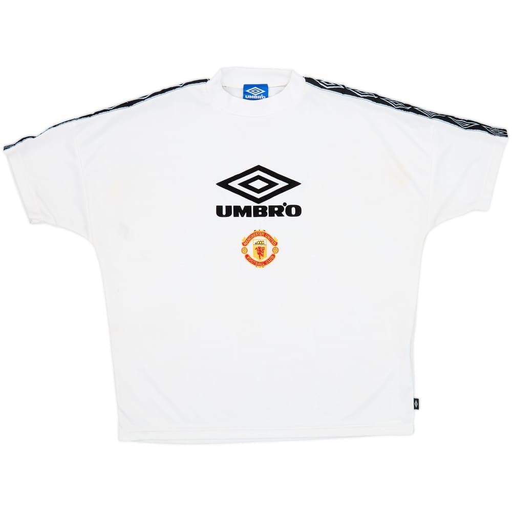 1994-96 Manchester United Umbro Training Shirt - 7/10 - (XL)