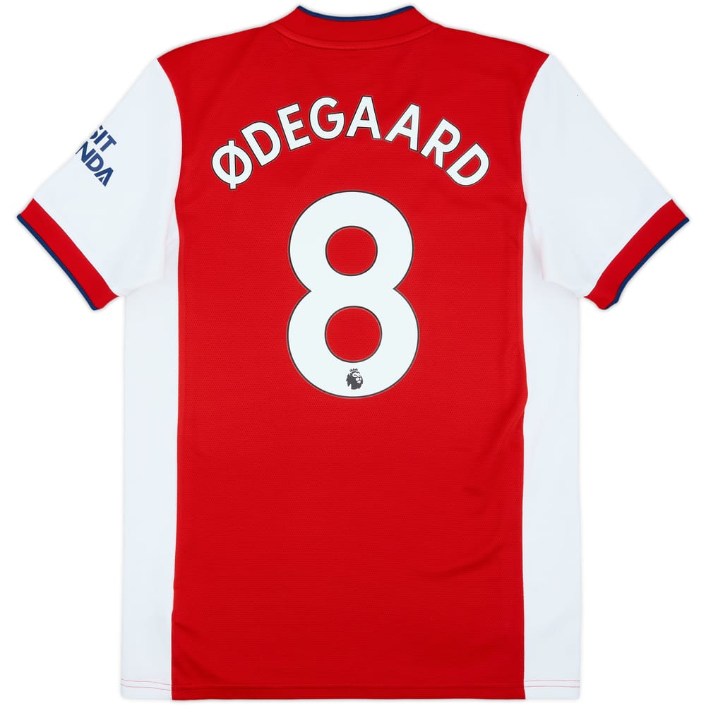 2021-22 Arsenal Home Shirt Odegaard #8 - 10/10 - (M)
