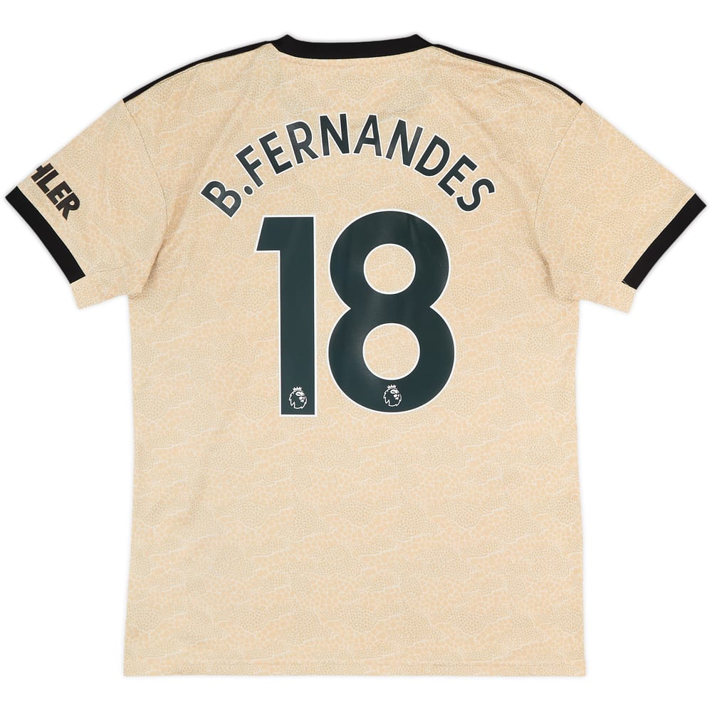 2019-20 Manchester United Away Shirt B.Fernandes #18 - 8/10 - (M)