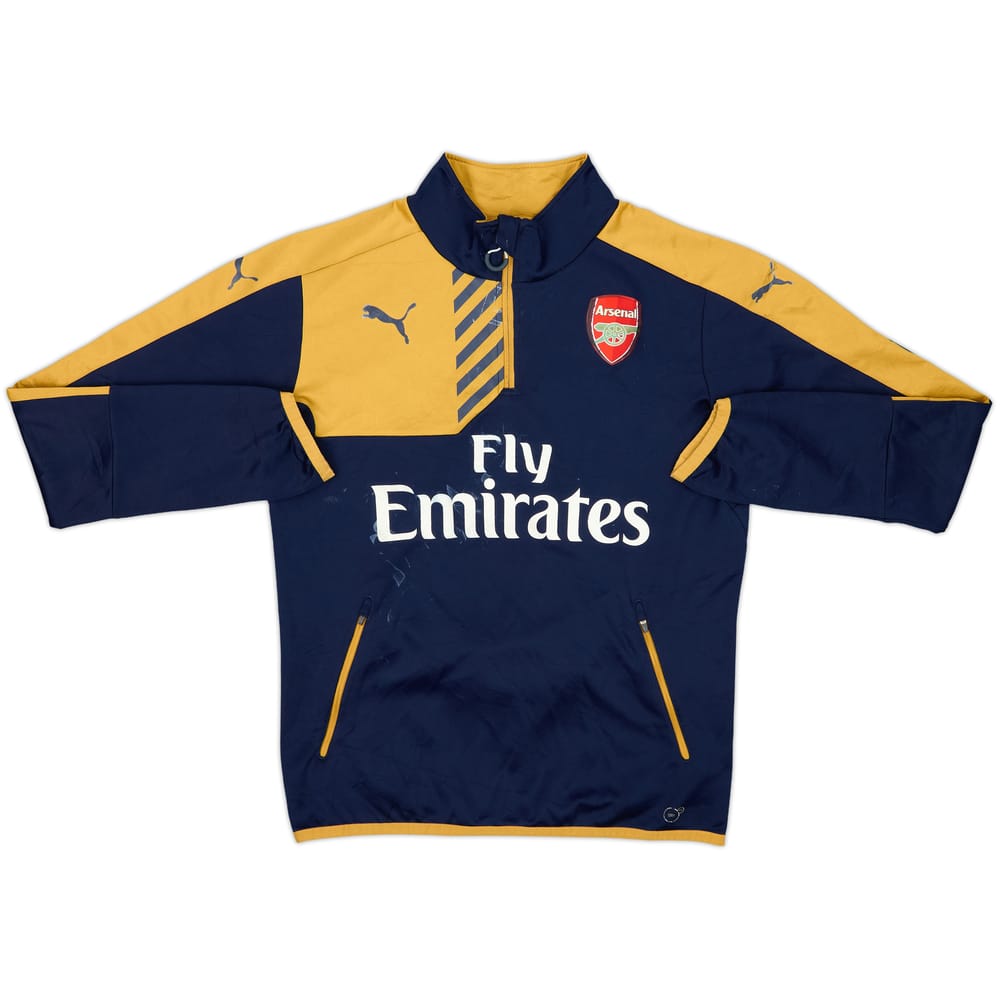 2015-16 Arsenal Puma 1/4 Zip Drill Top - 5/10 - (XL.Boys)