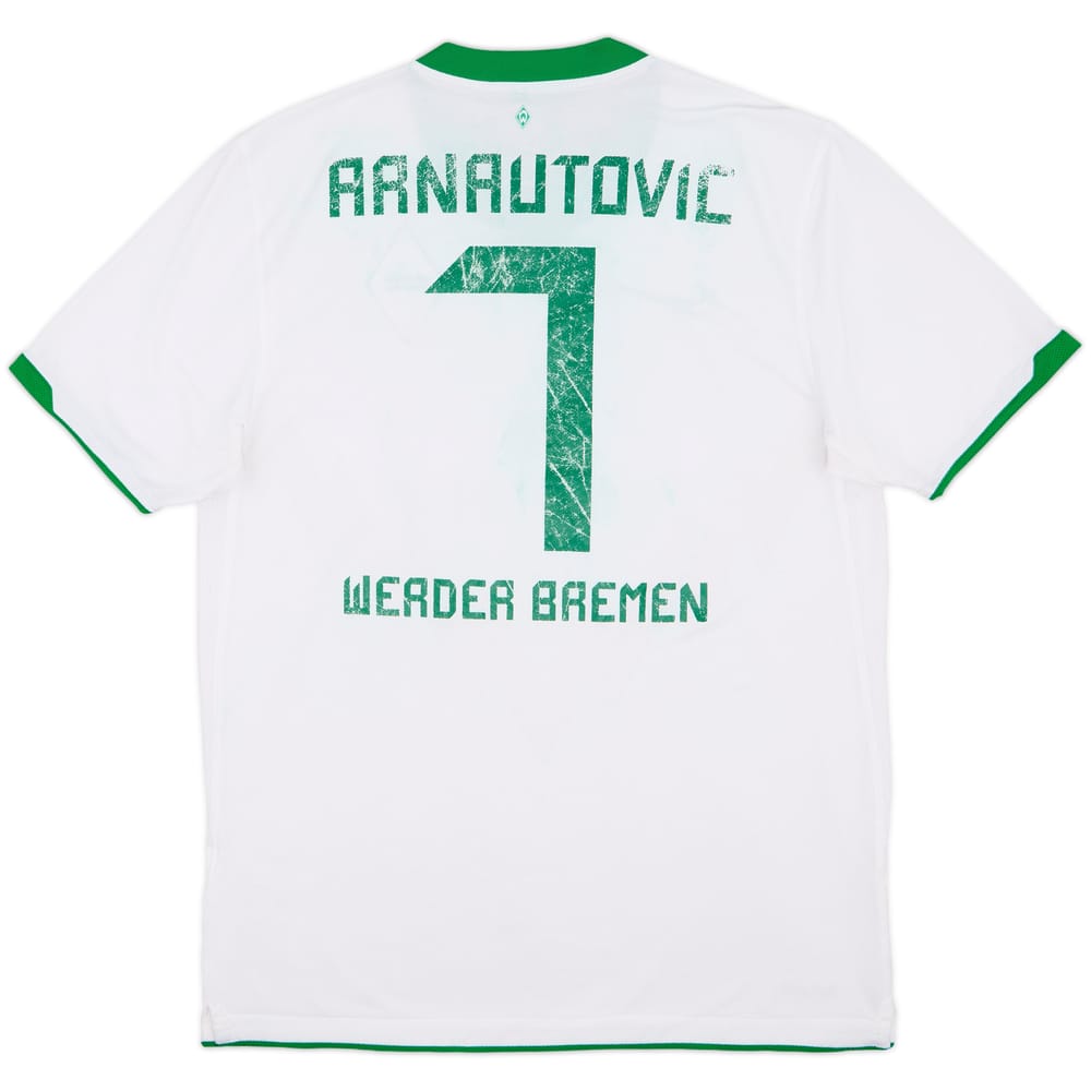 2010-11 Werder Bremen Away Shirt Arnautovic #7 - 4/10 - (L)