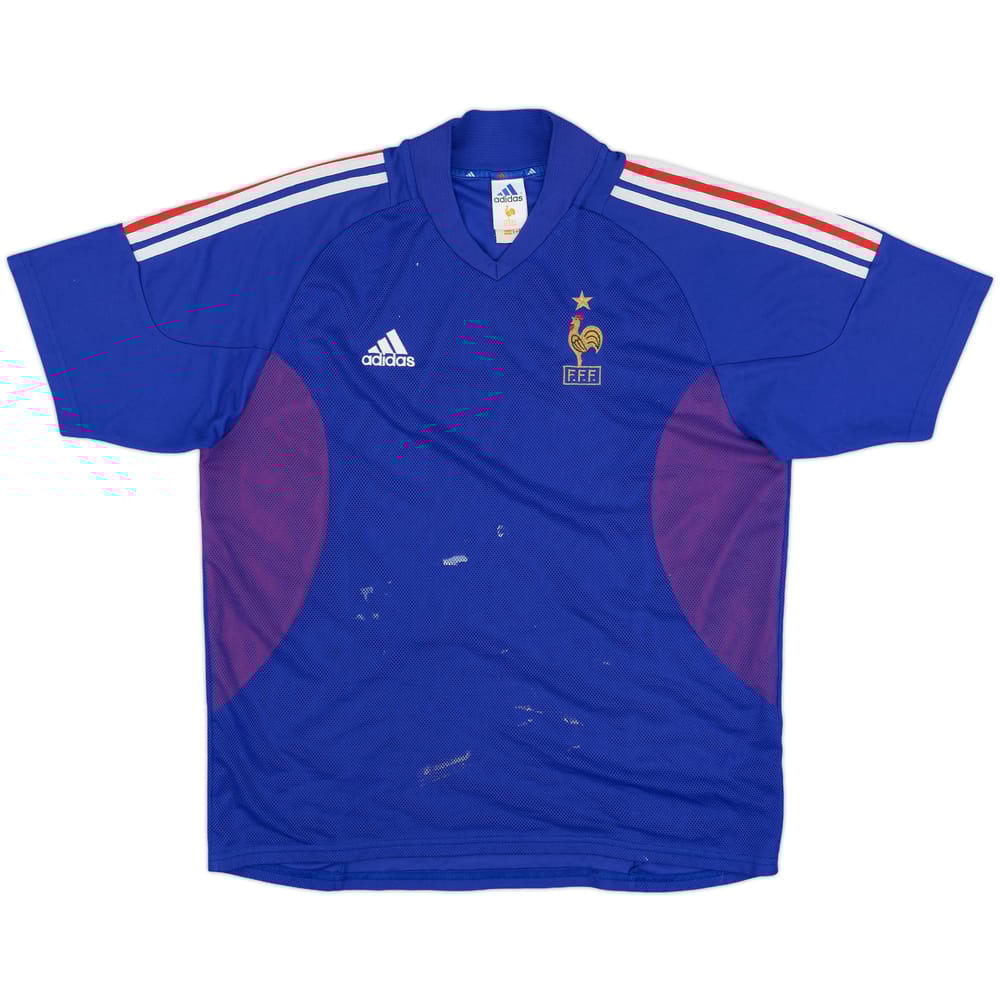 2002-04 France Home Shirt - 5/10 - (L)