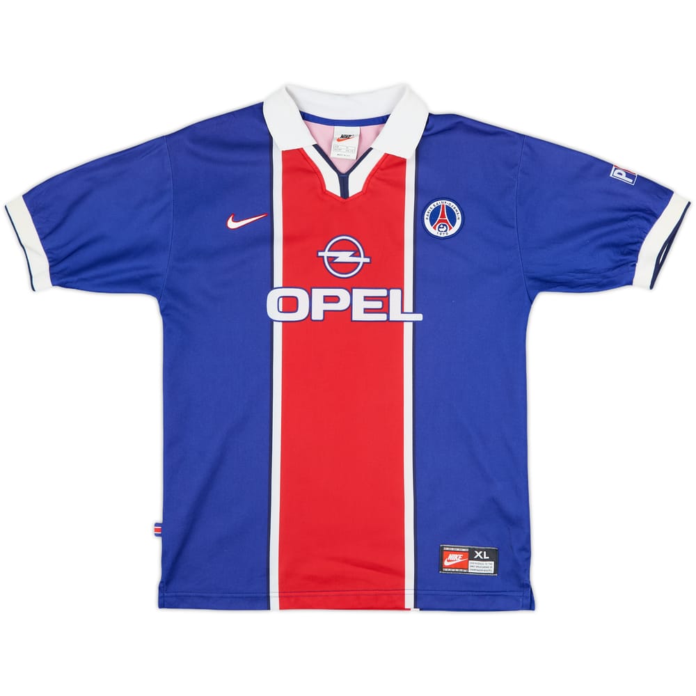 1997-98 Paris Saint-Germain Home Shirt - 8/10 - (XL.Boys)