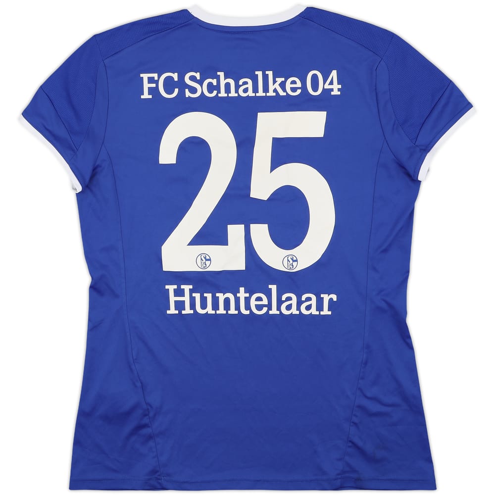 2012-14 Schalke Home Shirt Huntelaar #25 - 6/10 - (Women's XL)