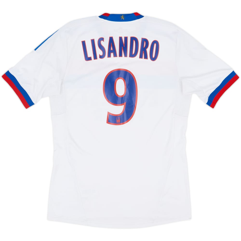 2011-12 Lyon Home Shirt Lisandro #9 - 5/10 - (M)