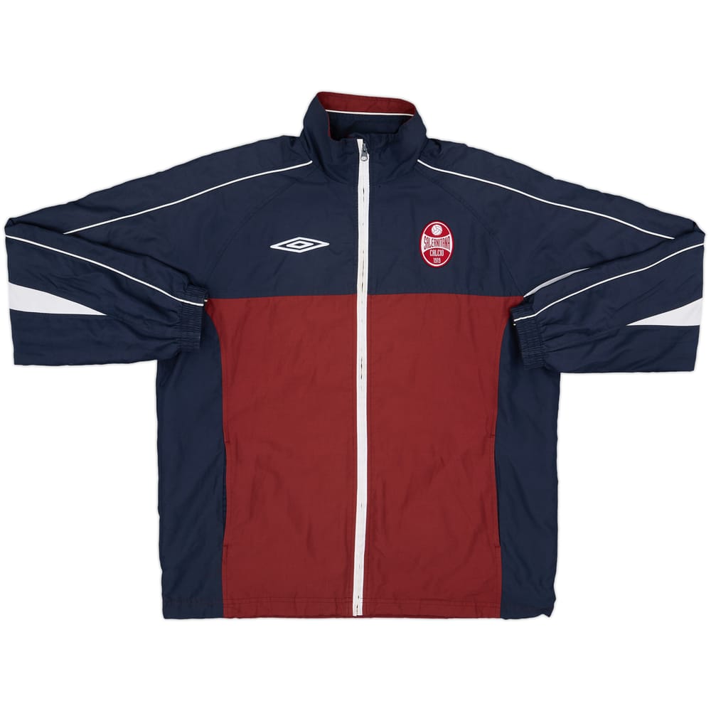 2007-08 Salernitana Umbro Track Jacket - 8/10 - (L)