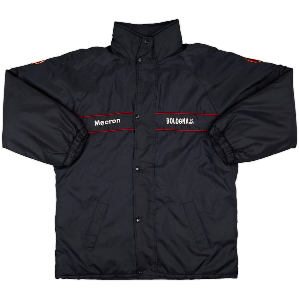 2002-03 Bologna Macron Padded Bench Coat - 5/10 - (L)