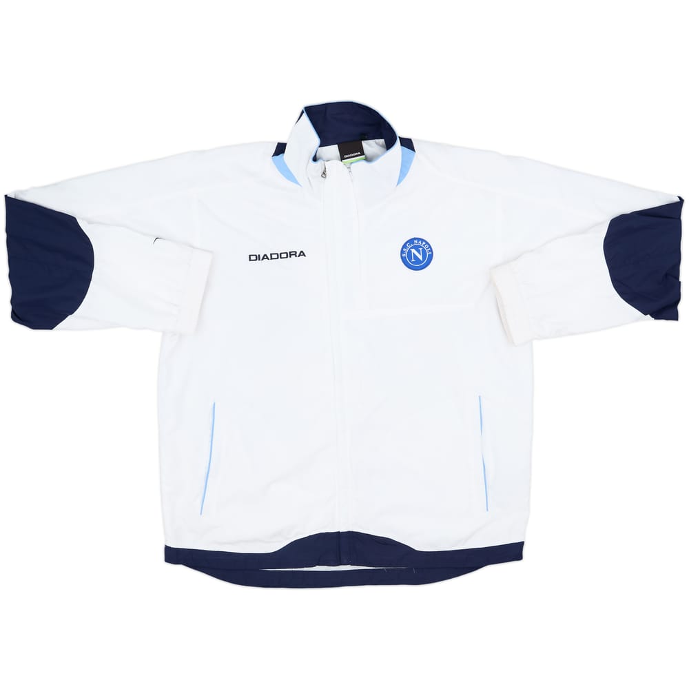 2006-07 Napoli Diadora Track Jacket - 8/10 - (XL)