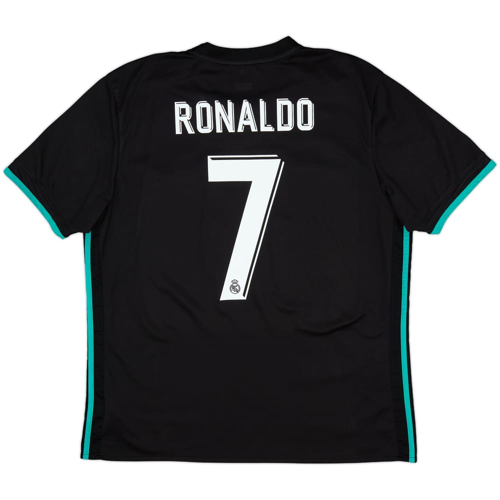 2017-18 Real Madrid Away Shirt Ronaldo #7 - 9/10 - (XL)