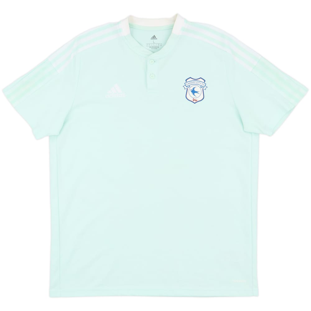 2021-22 Cardiff City adidas Polo Shirt - 8/10 - (L)