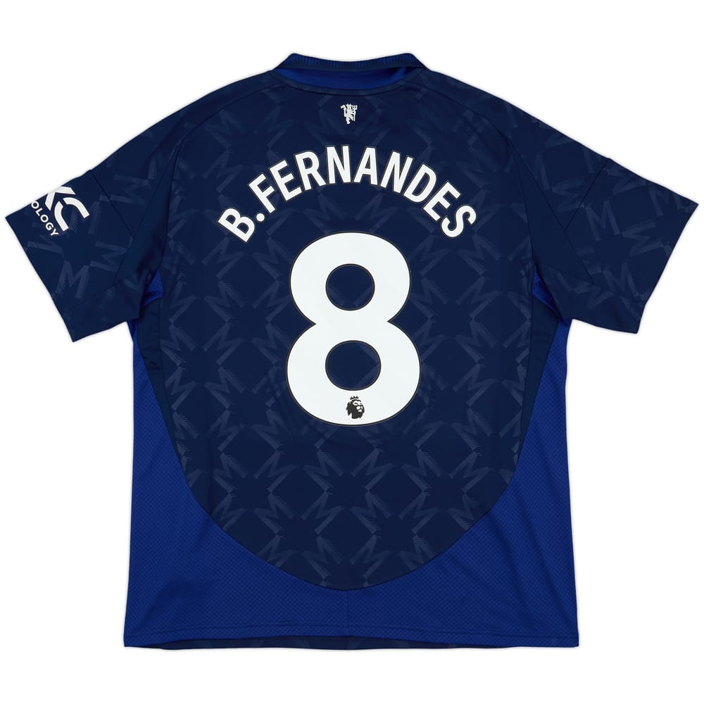 2024-25 Manchester United Away Shirt B.Fernandes #8 - 10/10 - (XL)