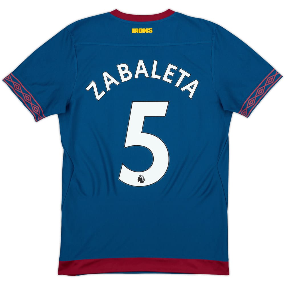 2018-19 West Ham Away Shirt Zabaleta #5 - 9/10 - (S)