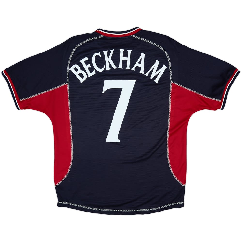 2000-01 Manchester United Third Shirt Beckham #7 - 8/10 - (L)