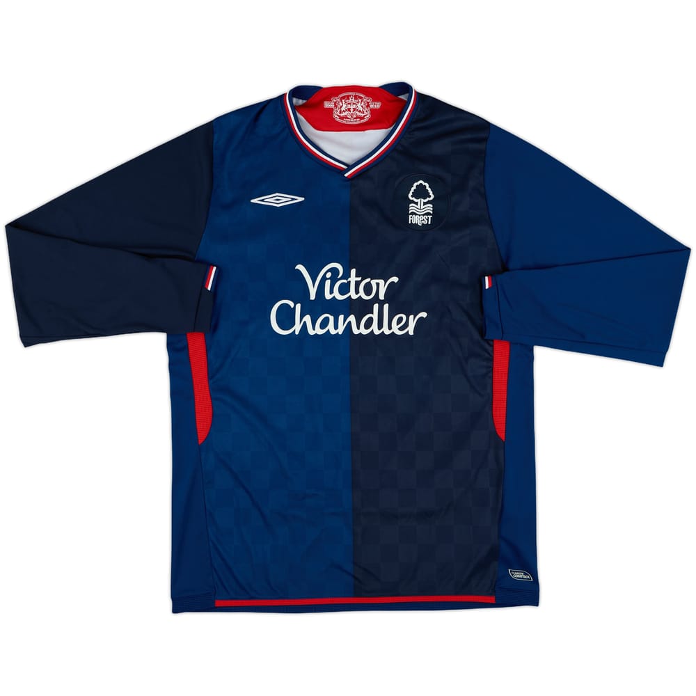 2009-10 Nottingham Forest Away L/S Shirt - 7/10 - (L)