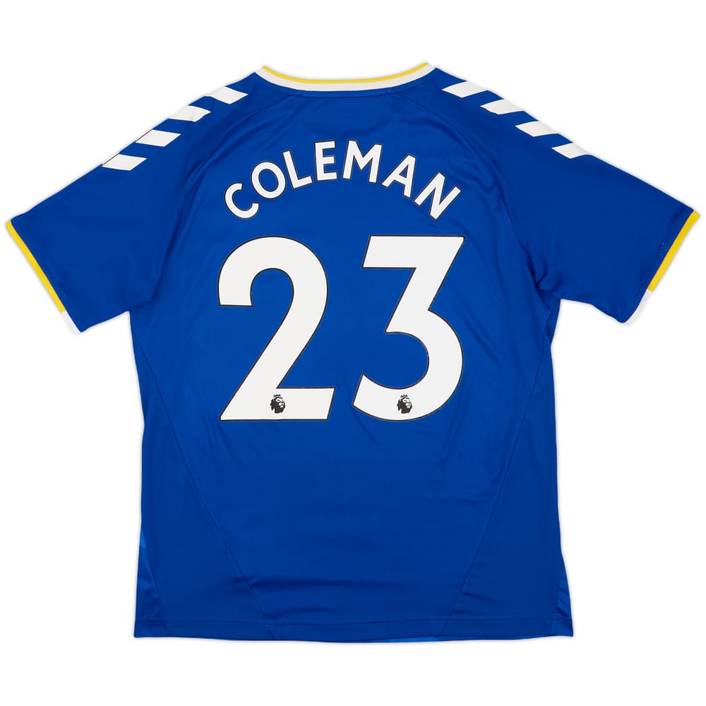 2021-22 Everton Home Shirt Coleman #23 - 8/10 - (L)