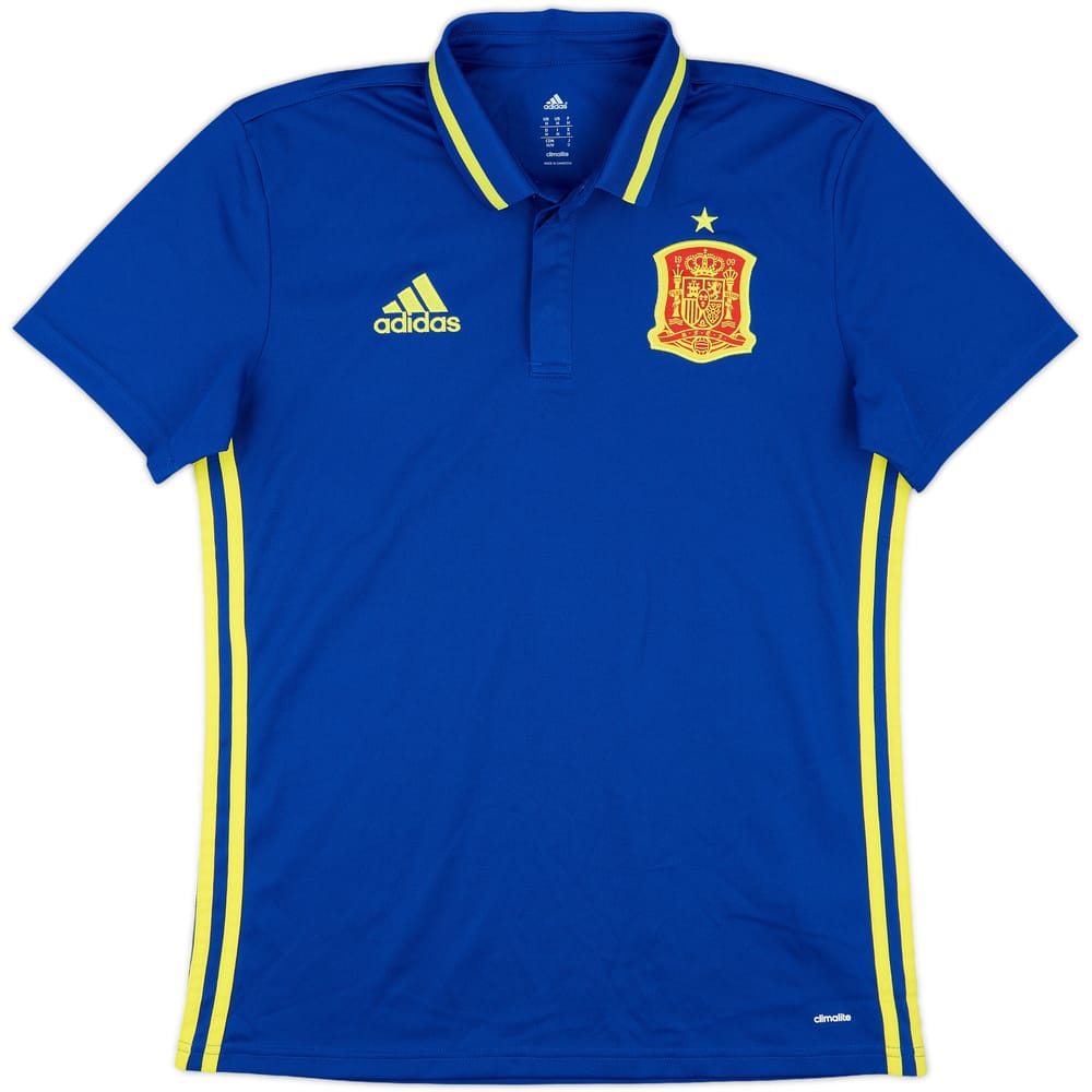 2016-17 Spain adidas Polo Shirt - 10/10 - (M)