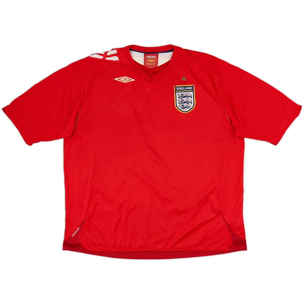 2006-08 England Away Shirt - 5/10 - (3XL)