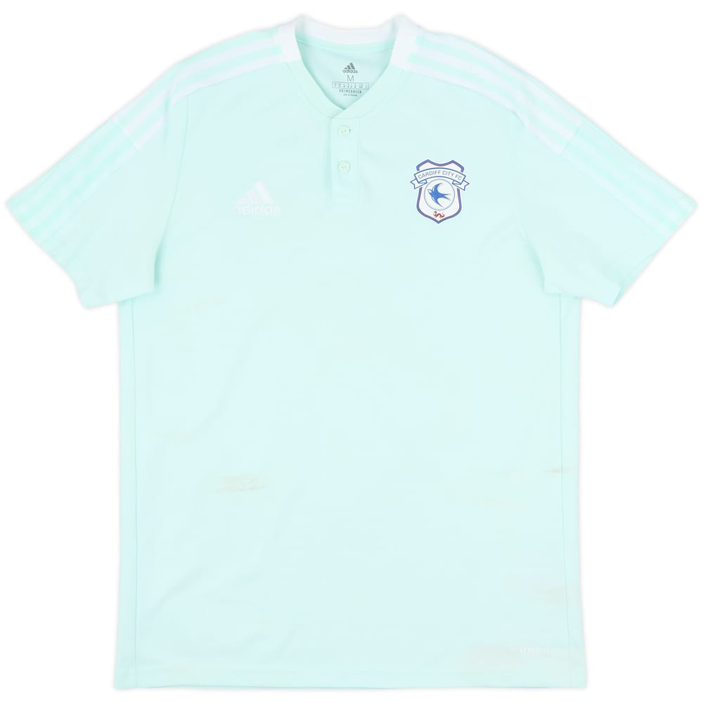 2021-22 Cardiff City adidas Polo Shirt - 6/10 - (M)