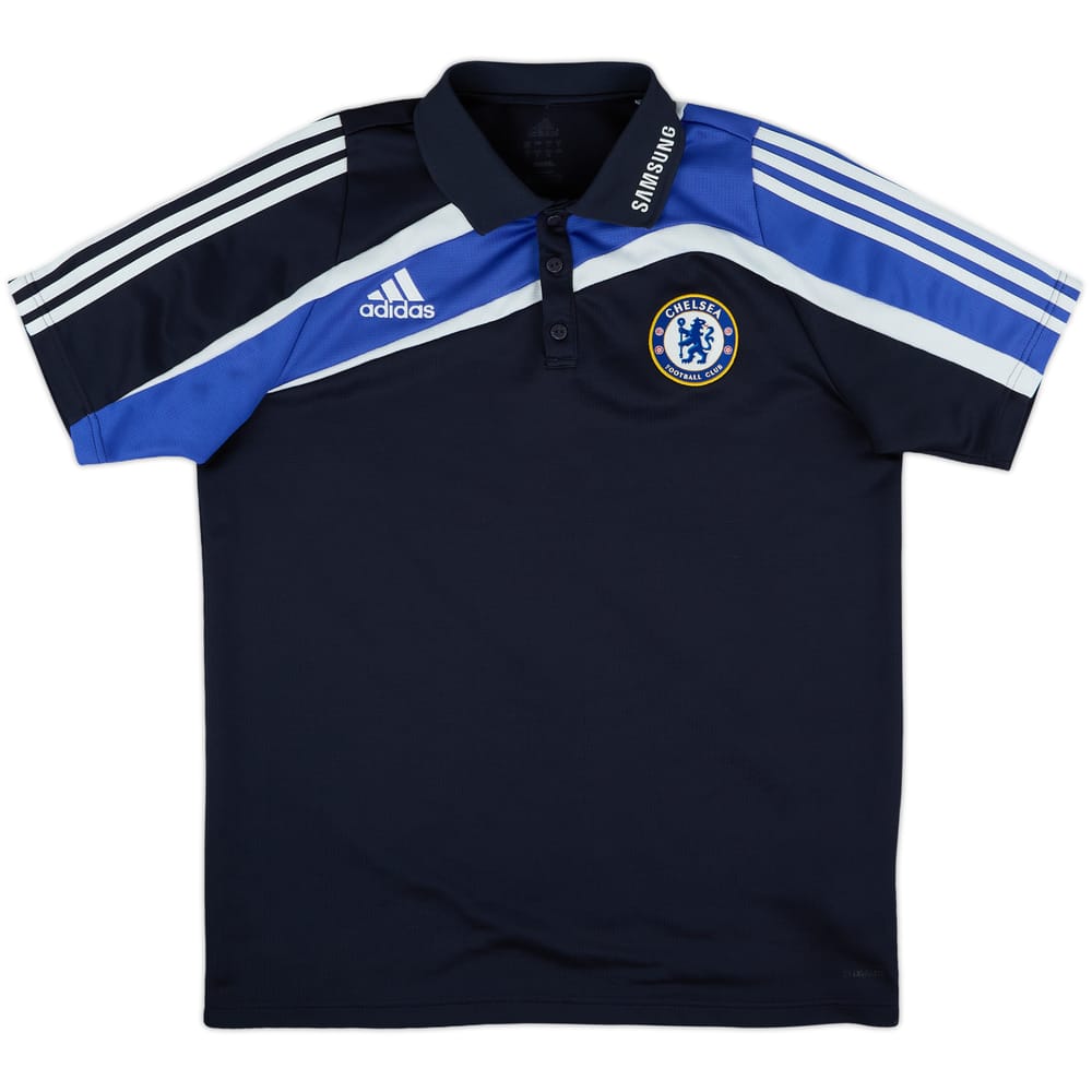 2009-10 Chelsea adidas Polo Shirt - 9/10 - (L)