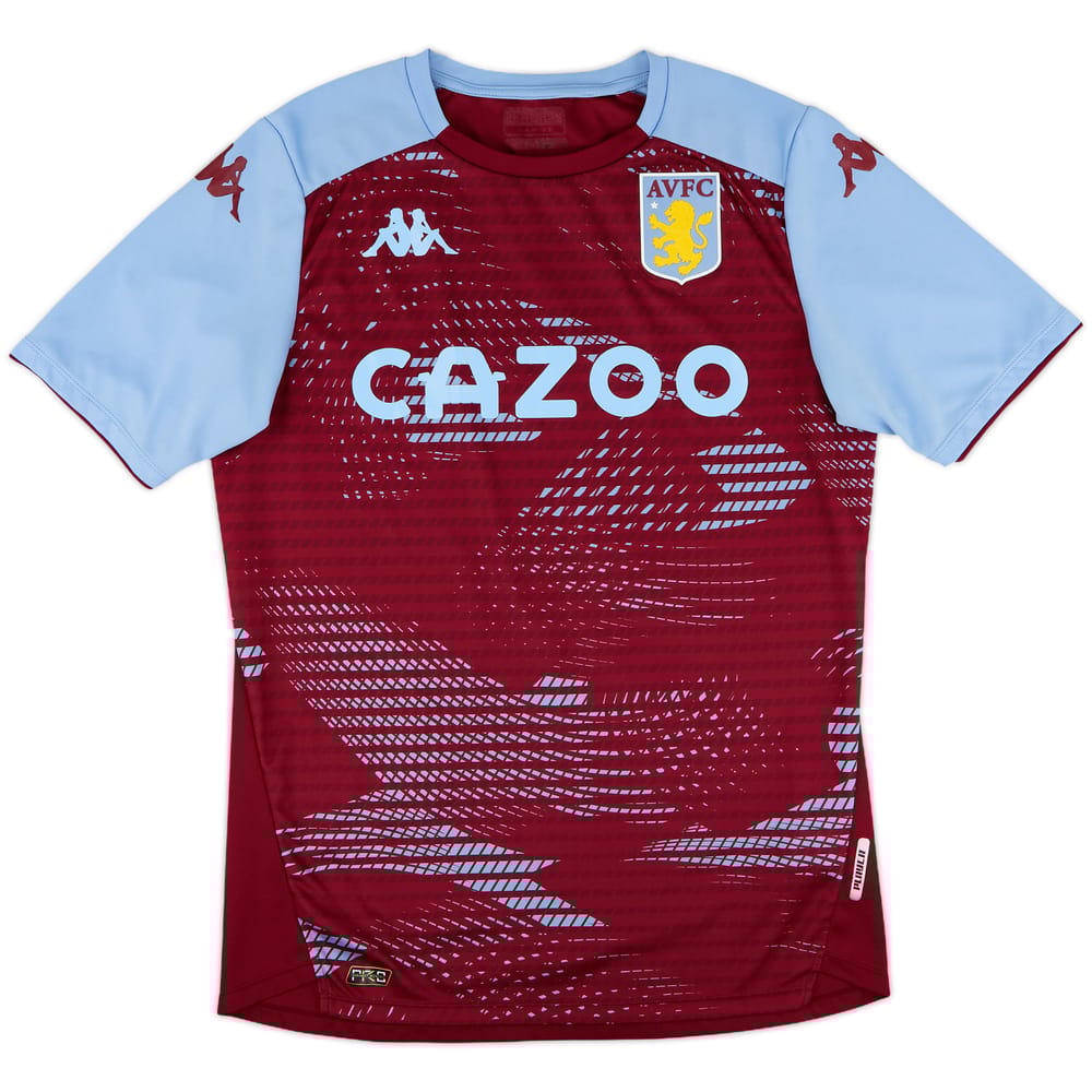 2021-22 Aston Villa Kappa Training Shirt - 8/10 - (L)