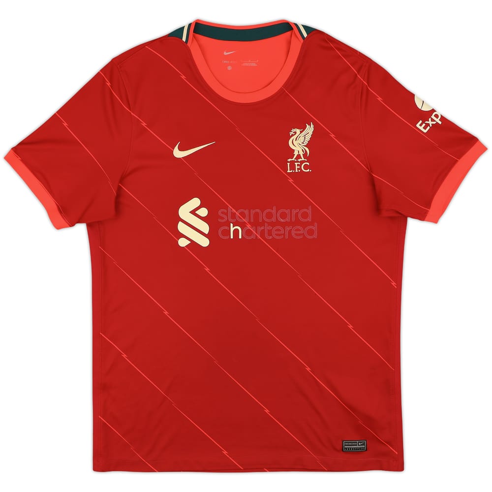 2021-22 Liverpool Home Shirt - 5/10 - (L)