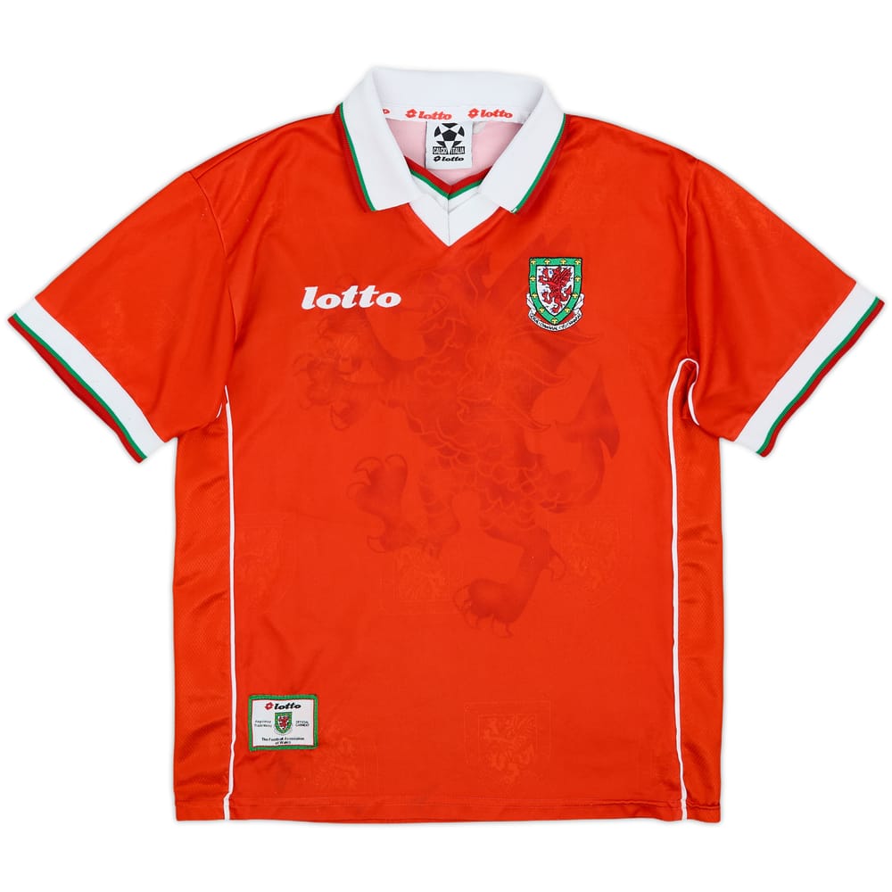 1998-00 Wales Home Shirt - 8/10 - (S)
