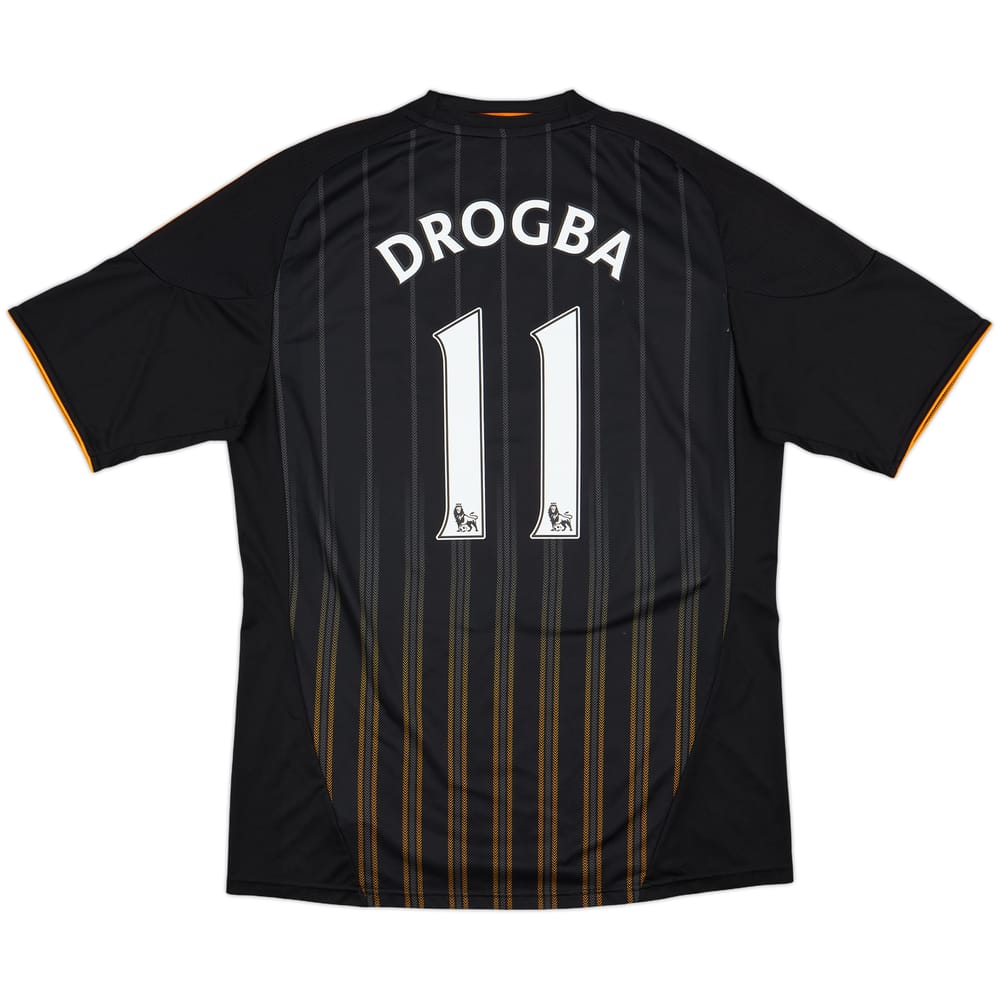 2010-11 Chelsea Away Shirt Drogba #11 - 8/10 - (L)