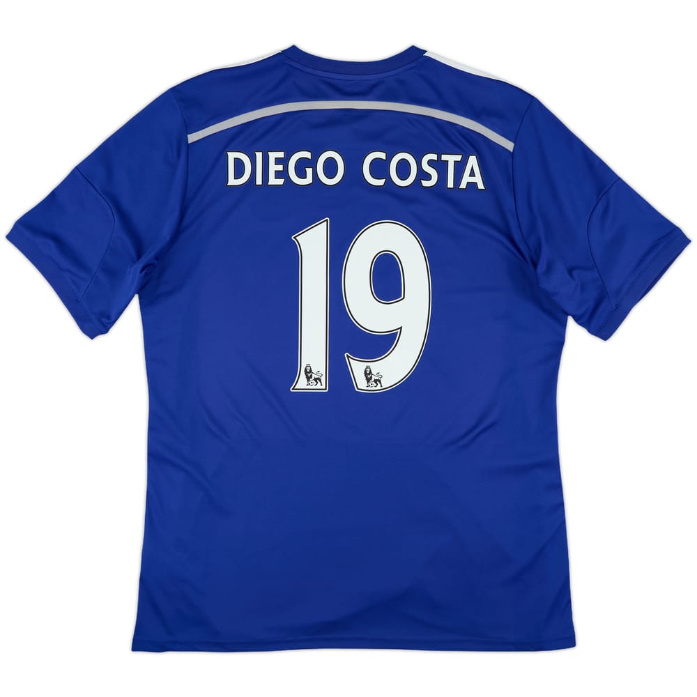 2014-15 Chelsea Home Shirt Diego Costa #19 - 9/10 - (XL)