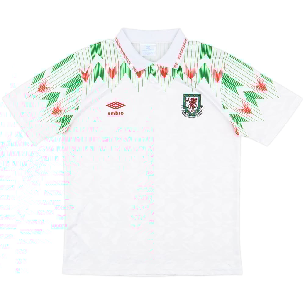 1990-92 Wales Away Shirt - 9/10 - (L)