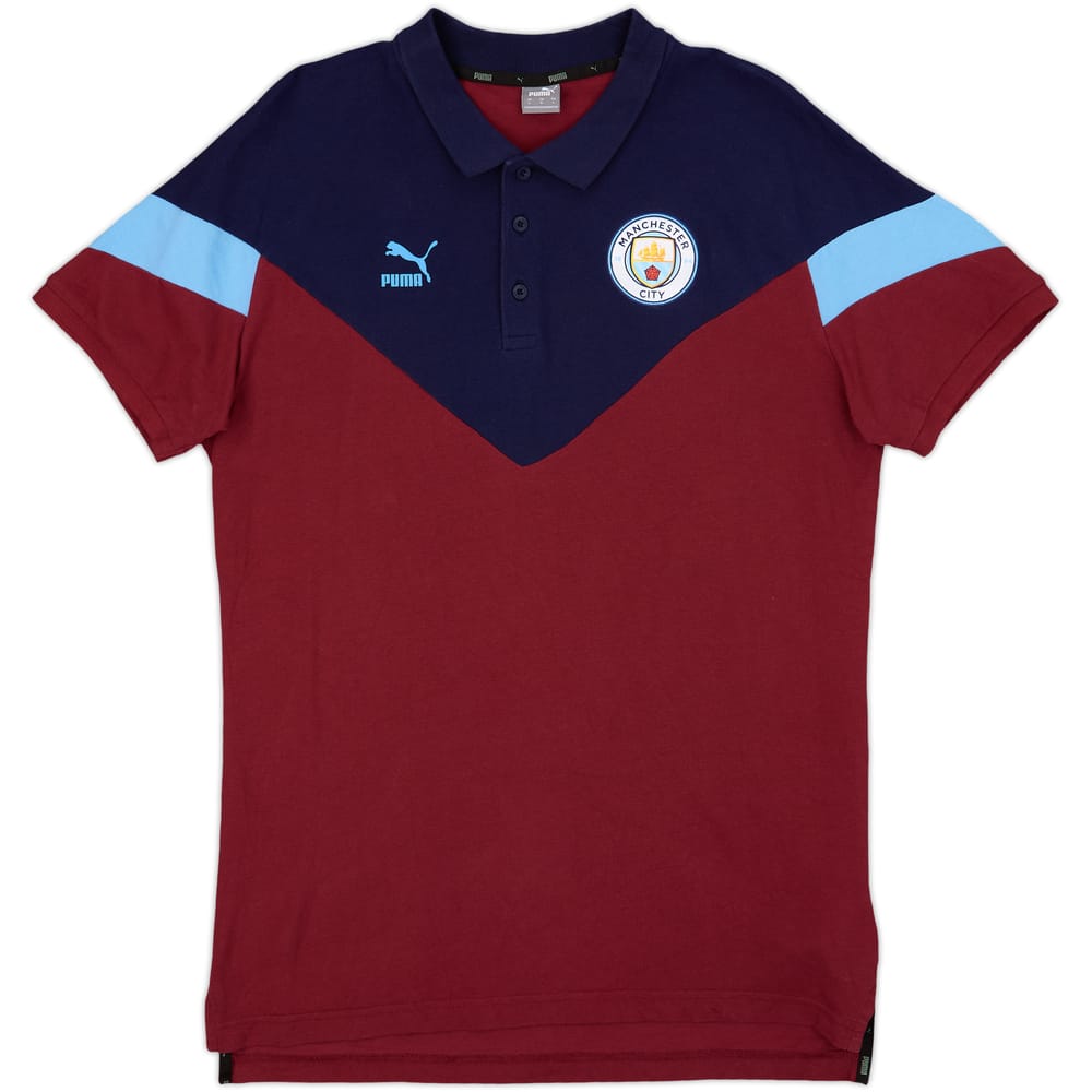 2019-20 Manchester City Puma Polo Shirt - 8/10 - (L)