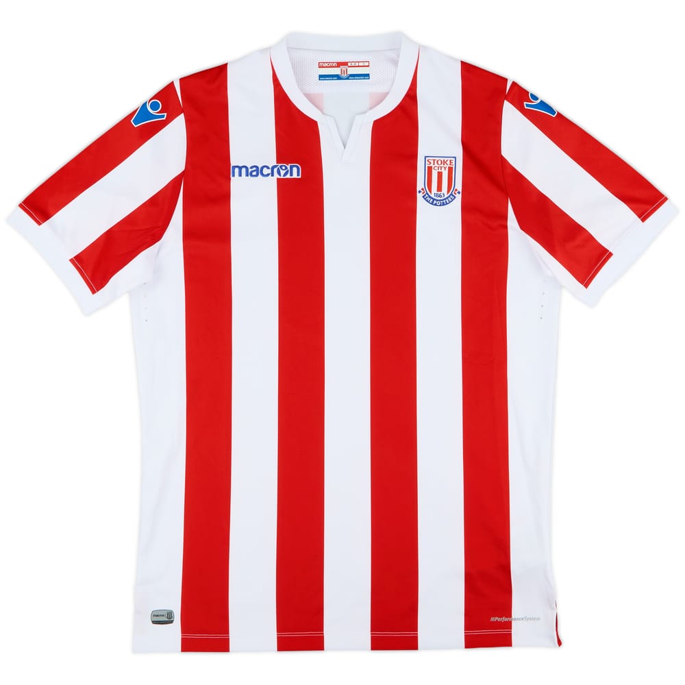2018-19 Stoke City Home Shirt - 10/10 - (XL.Boys)