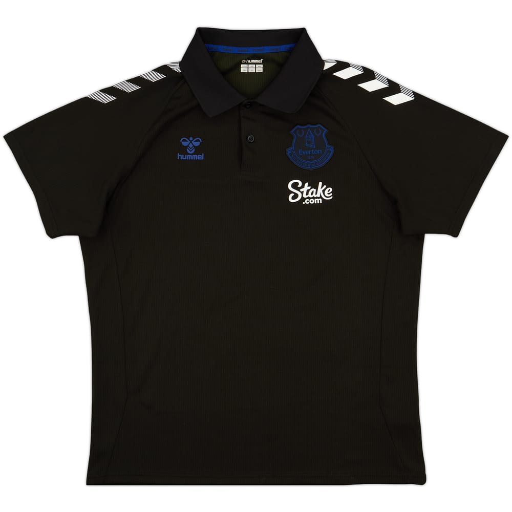 2022-23 Everton Hummel Polo Shirt - 9/10 - (XXL)