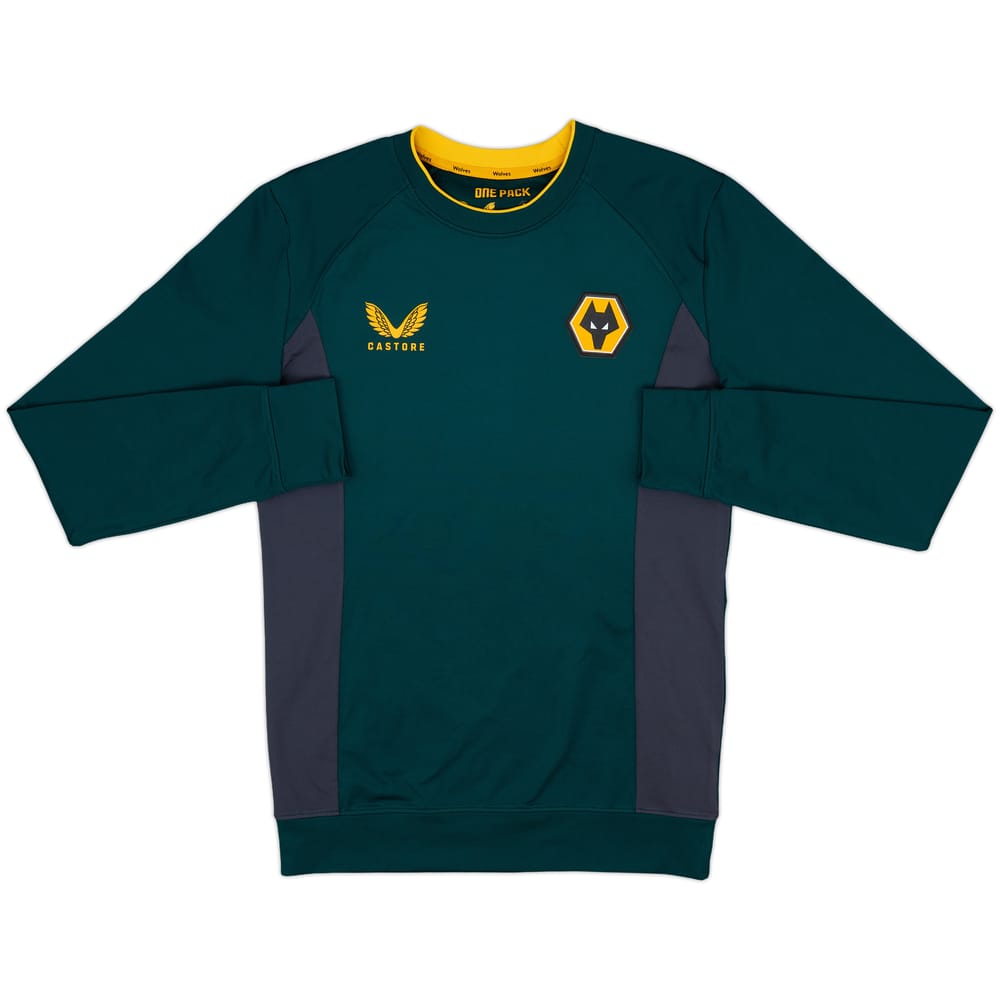 2021-22 Wolves Castore Training Sweat Top (XS)