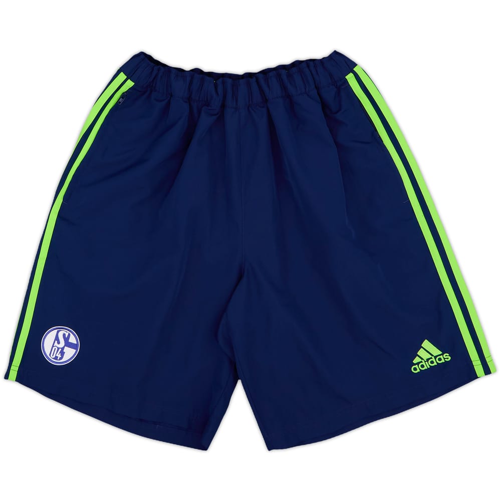 2016-17 Schalke adidas Training Shorts - 9/10 - (XL)