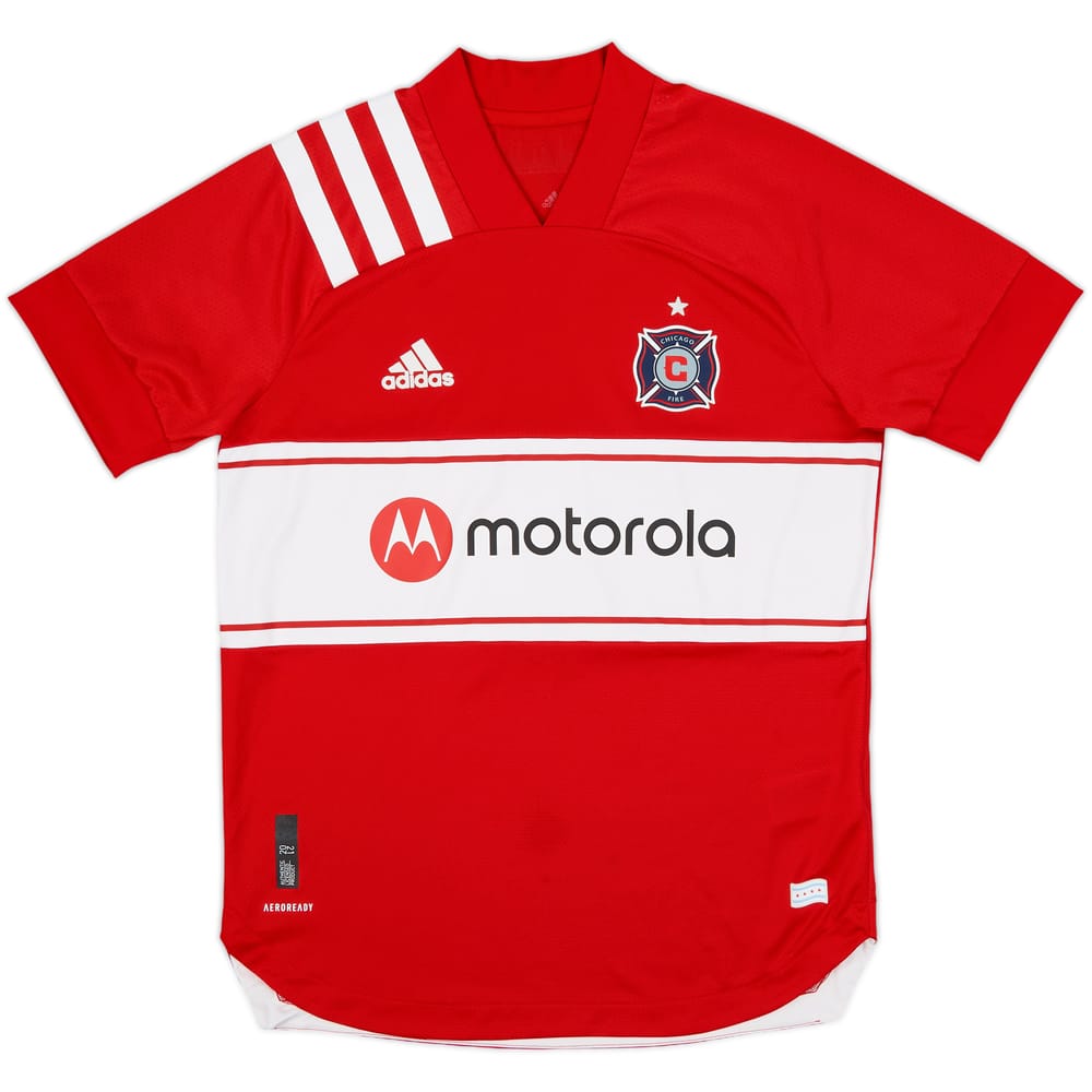 2020 Chicago Fire Authentic Prototype Home Shirt - 10/10 - (M)