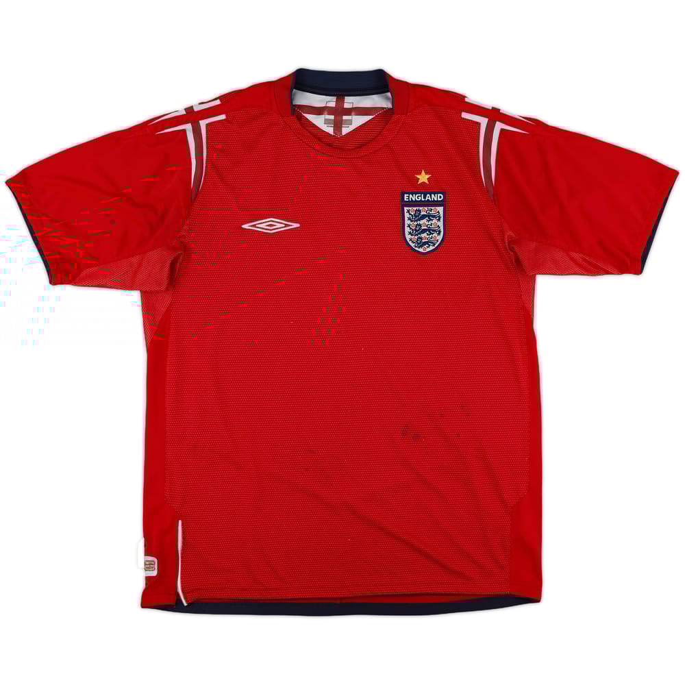 2004-06 England Away Shirt - 5/10 - (M)