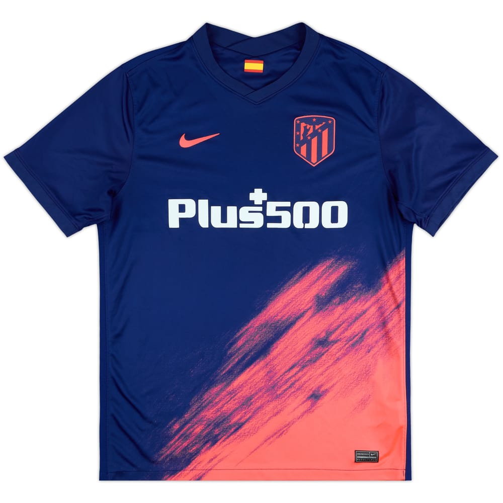 2021-22 Atletico Madrid Away Shirt - 6/10 - (L)
