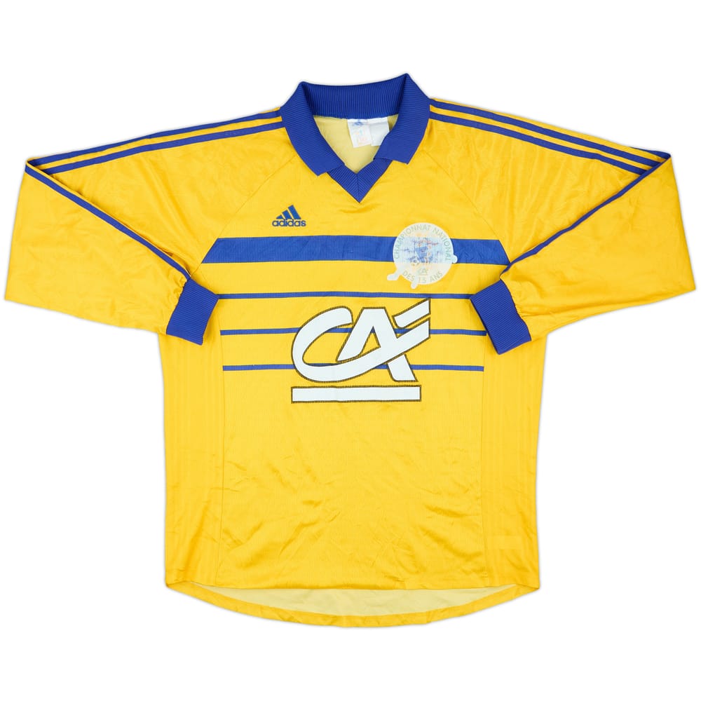 1990s Coupe de France Home L/S Shirt #3 - 5/10 - (XL)
