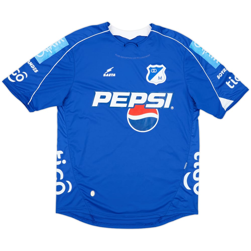 2007 Millonarios Home Shirt - 8/10 - (L)