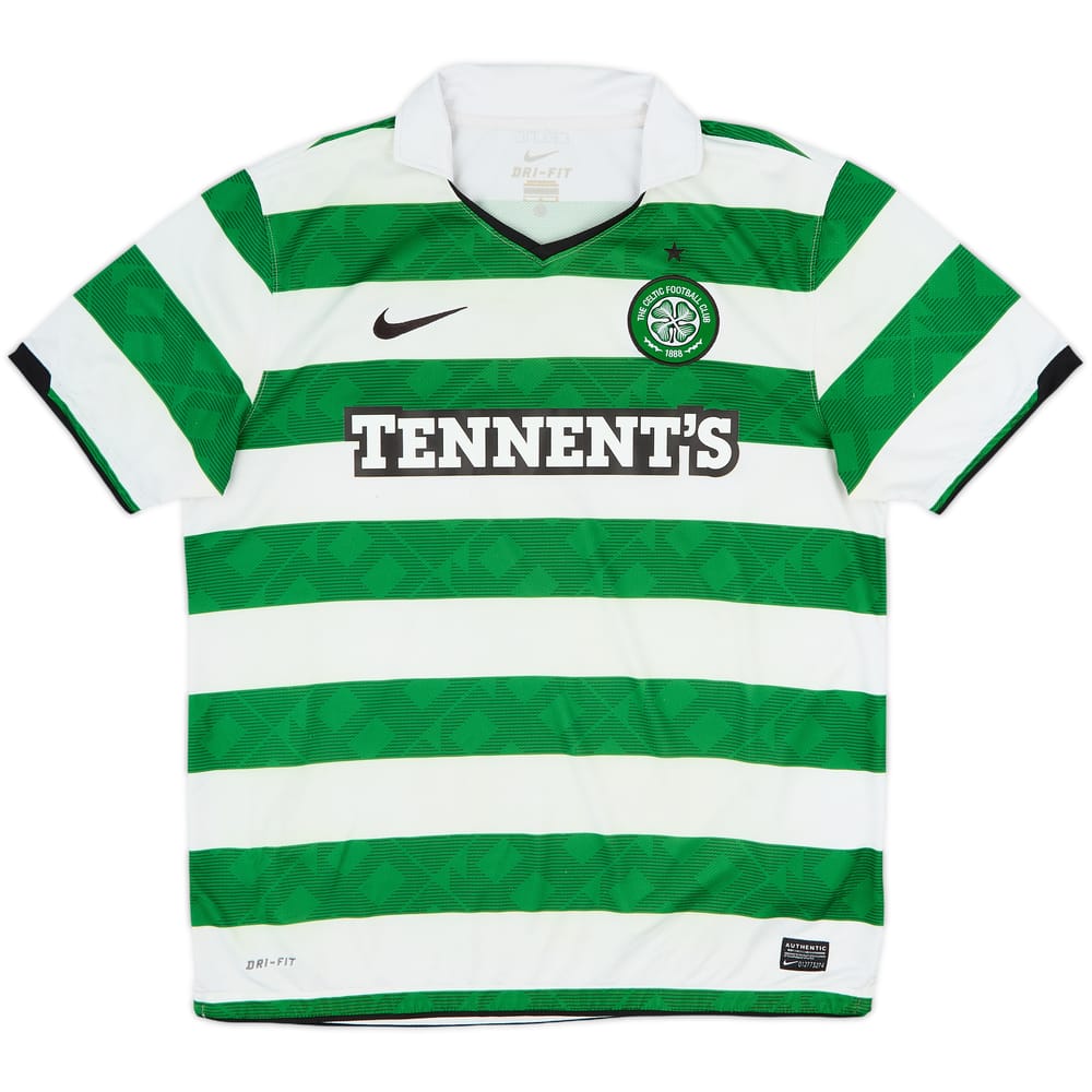2010-12 Celtic Home Shirt - 5/10 - (L)