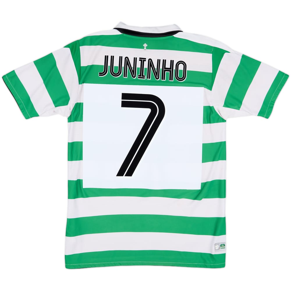 2004-05 Celtic Home Shirt Juninho #7 - 6/10 - (S)
