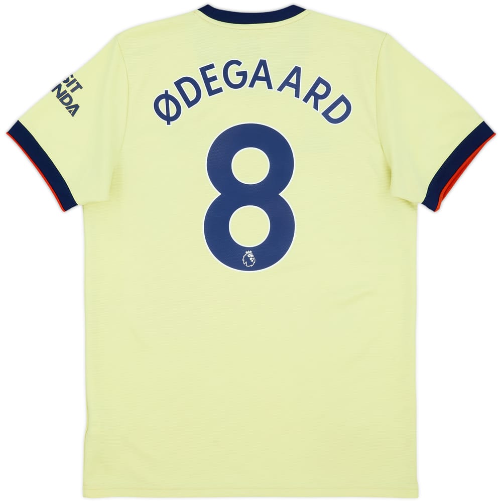 2021-22 Arsenal Away Shirt Odegaard #8 - 7/10 - (L)