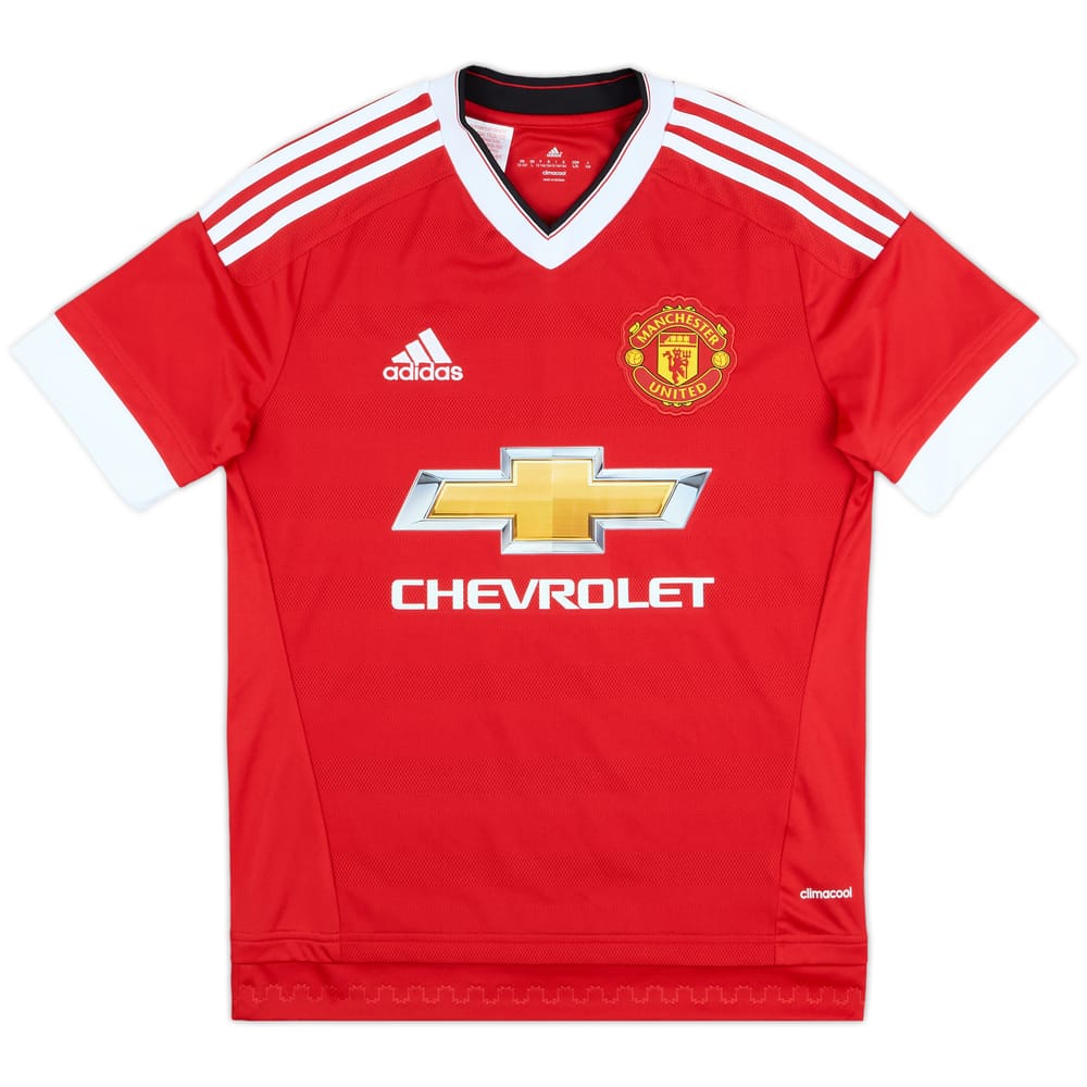 2015-16 Manchester United Home Shirt - 10/10 - (L.Boys)