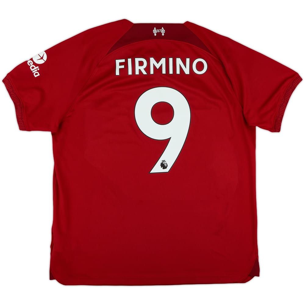 2022-23 Liverpool Home Shirt Firmino #9 - 10/10 - (L)