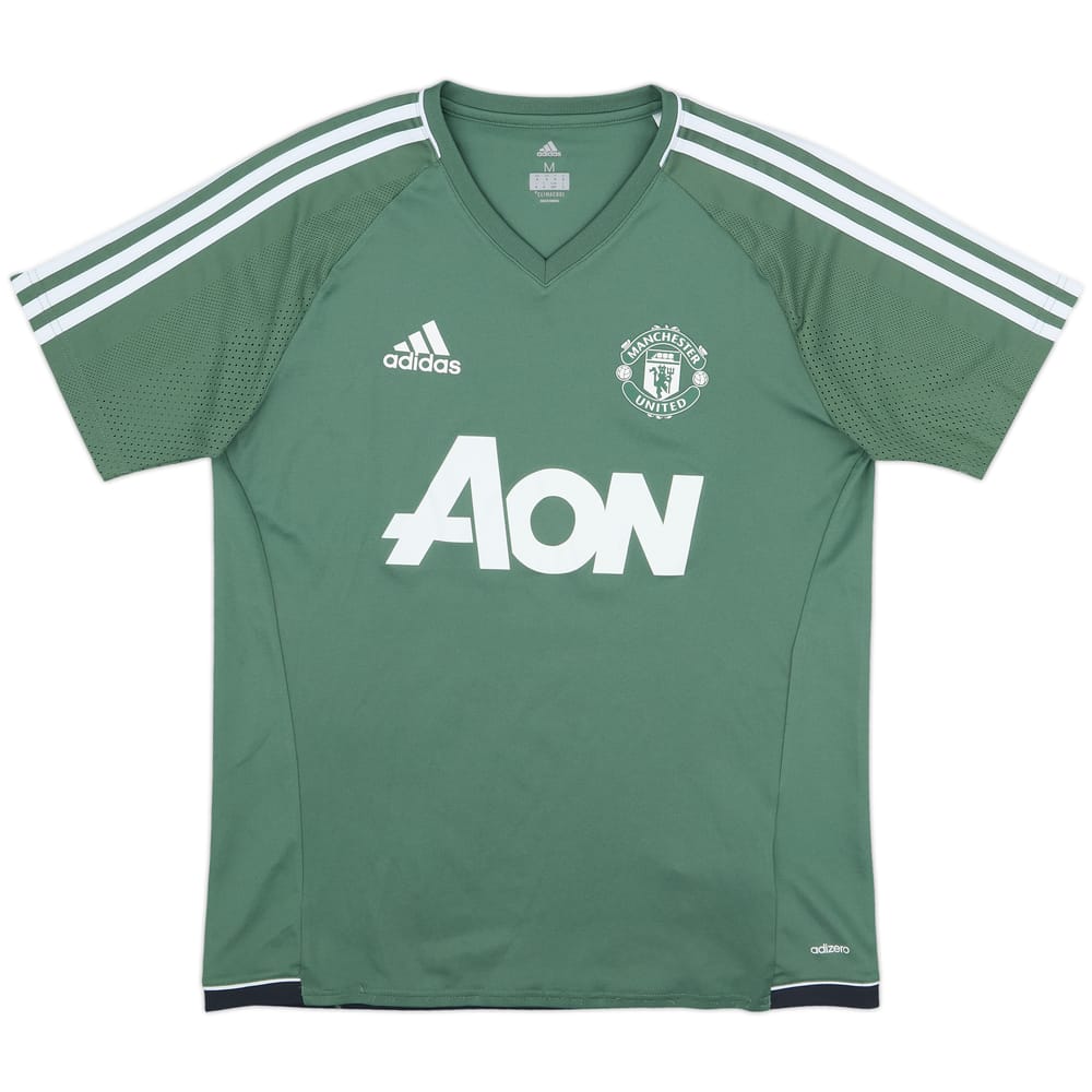 2017-18 Manchester United adidas Training Shirt - 9/10 - (M)