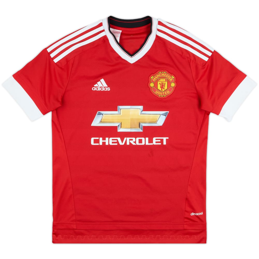 2015-16 Manchester United Home Shirt - 6/10 - (L.Boys)